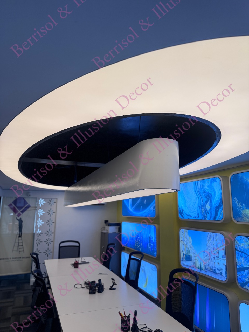 Berrisol Stretch Ceiling Installation